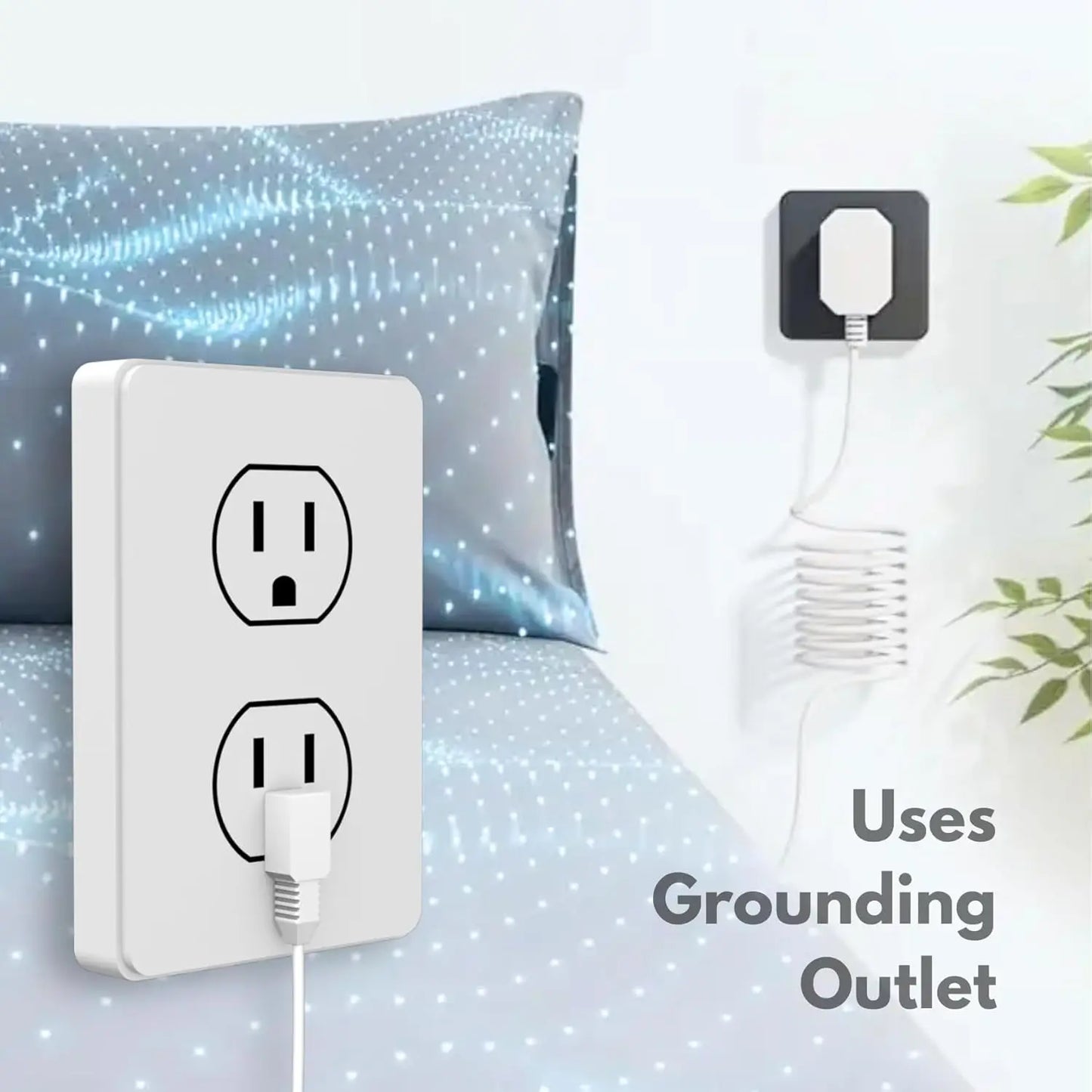 Sábanas de conexión a tierra con 10% Hilo de plata y 90% Algodón